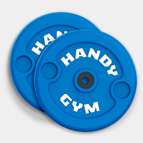 handy gym blue discs cover | Discos Inerciales Azules - Handy Gym