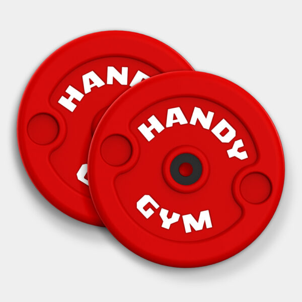 handy gym red discs cover | Discos Inerciales Rojos - Handy Gym